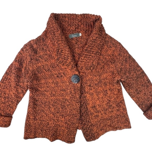 Willow Chunky One Button Cardigan - Picture 1 of 12